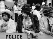 Dawoud Bey, Three Women at a Parade, Harlem, NY, from the series Harlem, U.S.A.