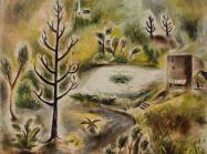 Yasuo Kuniyoshi landscape painting