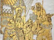 Andy Warhol, Madonna and Child, 1950s. The Andy Warhol Museum, Pittsburgh.