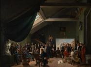 Auguste-Xavier Leprince (French, 1799–1826), The Artist's Studio, 1826