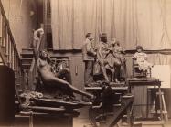 Daniel Chester French in his studio, New York, c. 1889, Department of Image Collections, National Gallery of Art Library, Washington, DC