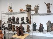 Installation view of Gail Goldsmith: Pieces from Lifetime at Shin Gallery.