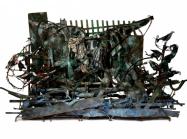 "The Old Water," 2004, by Thornton Dial, Sr.