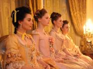 Quigley's Harlots Featuring Marie-Louise D'Aubigne (Poppy Corby-Tech), Harlots Season 101, Costumes by Edward Gibbon