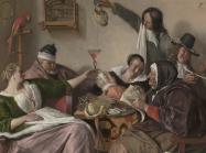 dutch scene of crazy family life