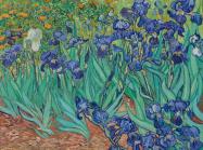 Vincent van Gogh (Dutch, 1853-1890), Irises, 1889. Oil on canvas, 74.3 x 94.3 cm (29 ¼ x 37 1/8 in). 