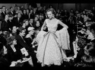 Givenchy fashion show in the 1950s