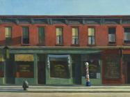 Edward Hopper, Early Sunday Morning, 1930. Oil on canvas, 35 3/16 × 60 1/4 in. (89.4 × 153 cm).