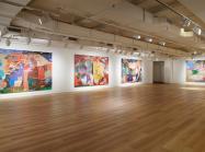 Image of Rachel Jones' Exhibition '!!!!!' by Chloe Jackman. Courtesy of MoAD.