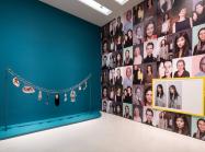 Installation view, Gillian Wearing: Wearing Masks, Solomon R. Guggenheim Museum, November 5, 2021–April 4, 2022.