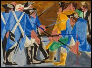 Jacob Lawrence painting