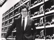 Jeffrey Deitch with Andy Warhol’s Last Supper (1986) Courtesy of Jeffrey Deitch. 