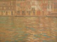 Mary Rogers Williams, Grand Canal, c. 1894. Pastel. Private collection.