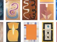 Lithographs of Benjamin Creme paintings recovered by the LAPD