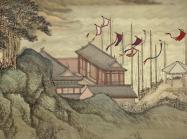 Qing Dynasty Scroll Detail