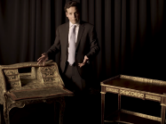 Paul Gallois with desks