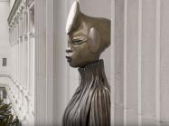 detail shot of sculpture from The NewOnes, will free Us