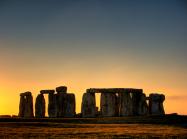 Stone Henge at sunset