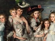  Thérèse Schwartze, Portrait of Aleida Gijsberta van Ogtrop-Hanlo with her five children, 1906.