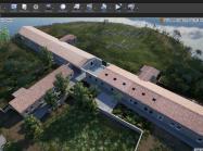 Exterior view Hauser & Wirth Menorca created in HWVR