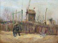 Vincent Van Gogh, Scène de rue à Montmartre, 1887. 