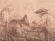 Hubert Robert Young Artists in Studio Detail