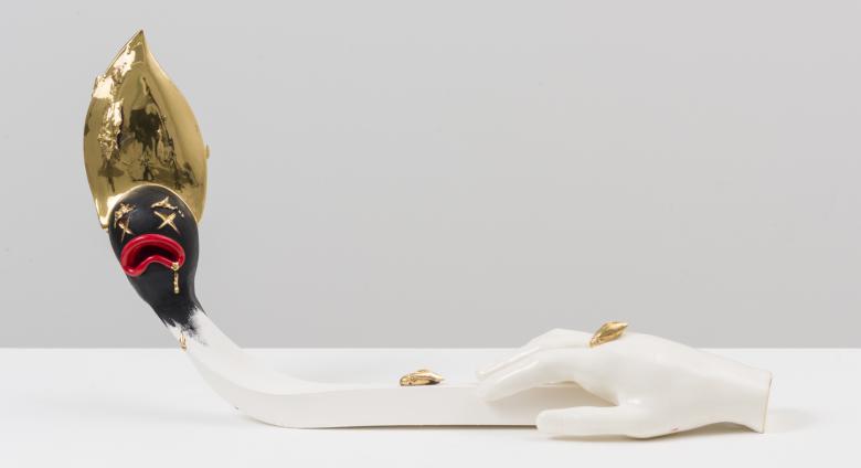 Alex Anderson ceramic sculpture