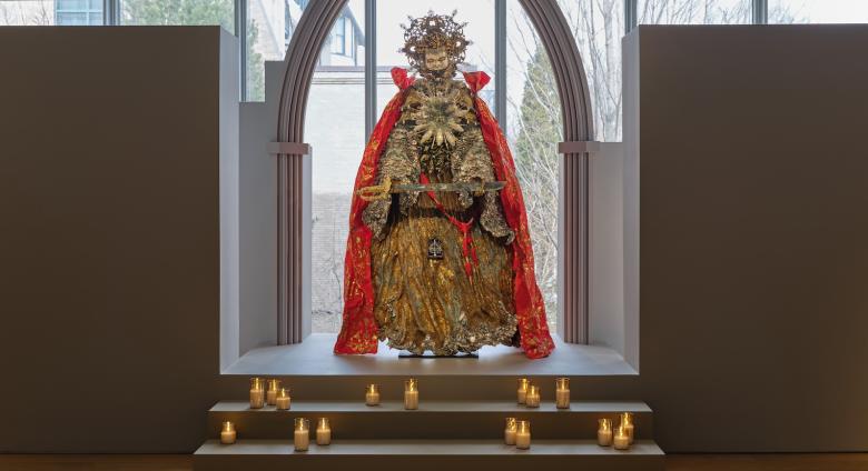 The exhibition "Waters of the Abyss: An Intersection of Spirit and Freedom" in the Hostetter Gallery, 27 February 2025 – 25 May 2025. Isabella Stewart Gardner Museum, Boston