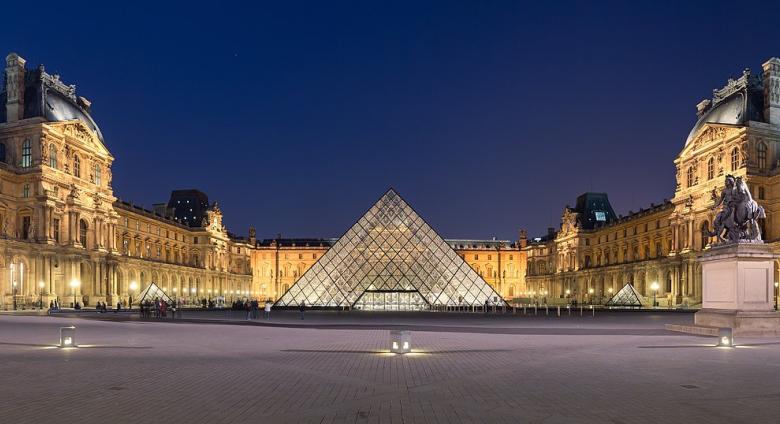 The Pyramid at the Louvre