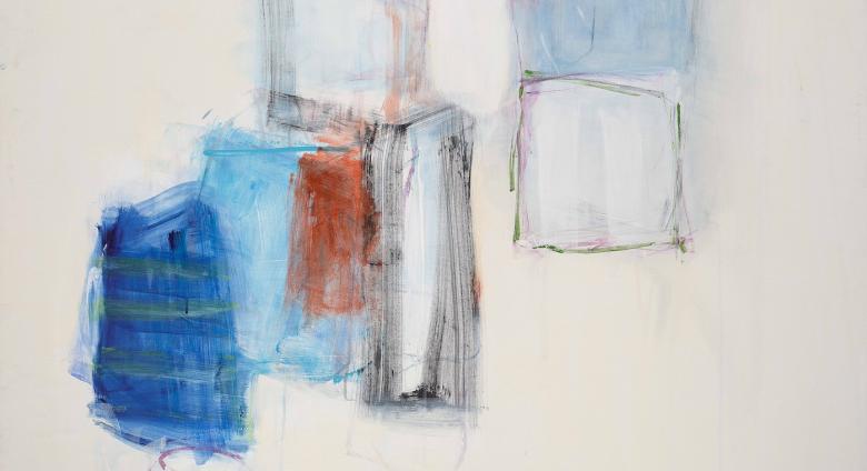 Janet Mait  |  Aria  |  acrylic on canvas  |  43 x 47 in.  |  FG©