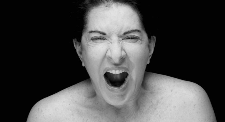 Marina Abramović, Four Crosses: The Evil (positive), 2019 (detail)