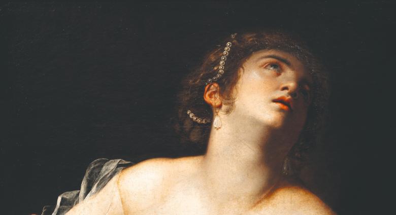 Artemisia Gentileschi, Lucretia. Offered by Artcurial November 13.