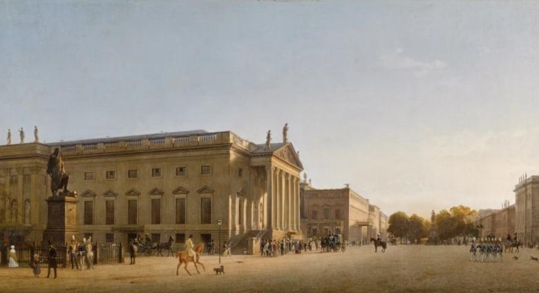 Gaertner Opera House Berlin Painting