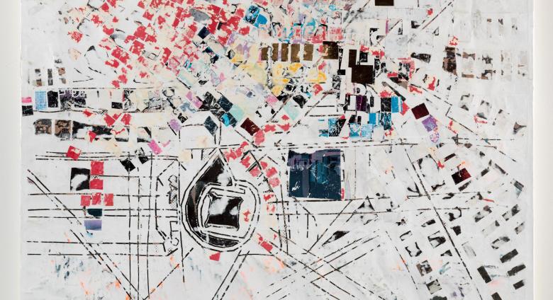 Gone (2006) by Mark Bradford (b. 1961), White Cube