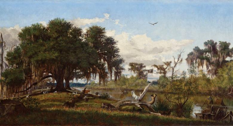 Everett B. D. Fabrino Julio, Life Along a Louisiana Bayou, 1877