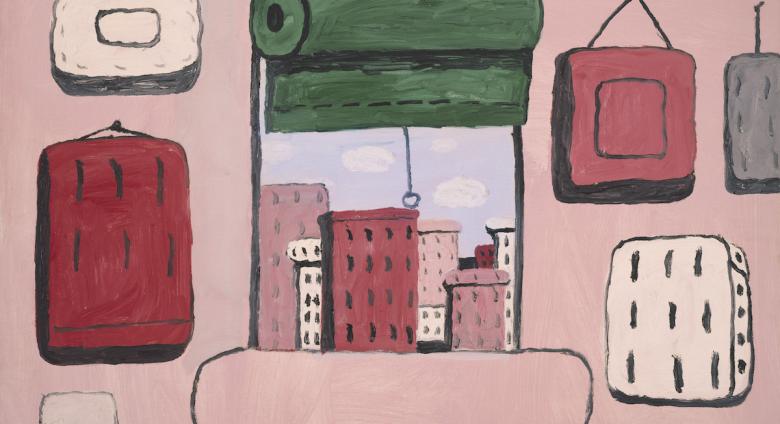 Open Window, 1969, Private Collection, Estate of Philip Guston, courtesy of Hauser & Wirth