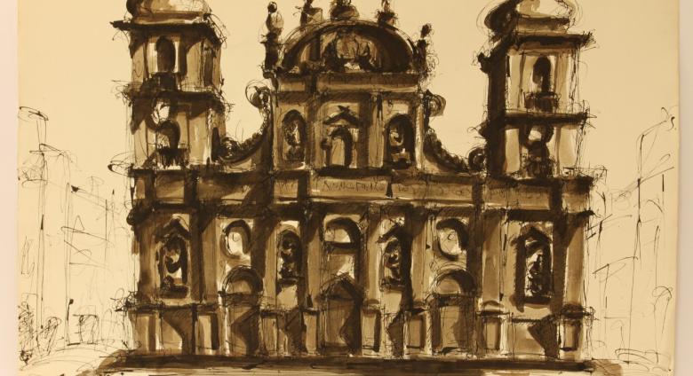 Michael Graves (American, 1934–2015). San Pietro in Frascati, 1961