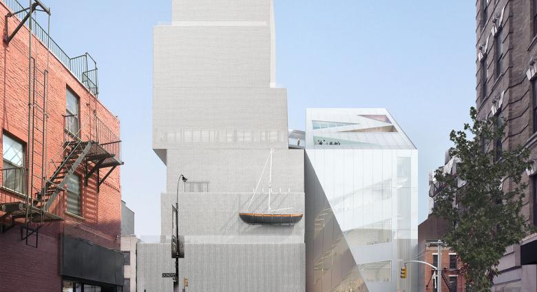 Daytime View of new addition from Prince Street