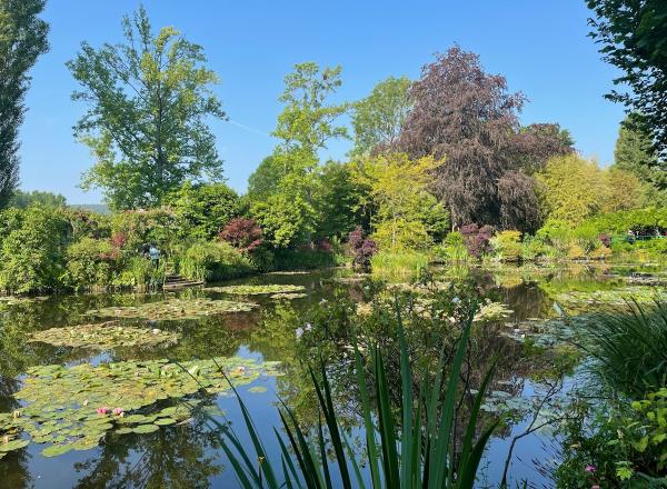 Monet’s Garden in Giverny, View of the Water Lily Pond