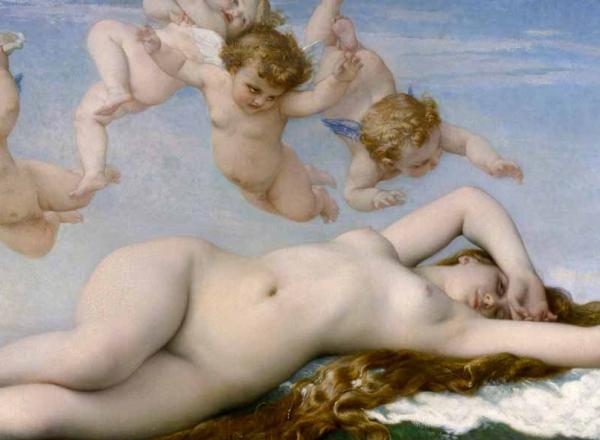 Alexandre Cabanel, The Birth of Venus, 1863. 