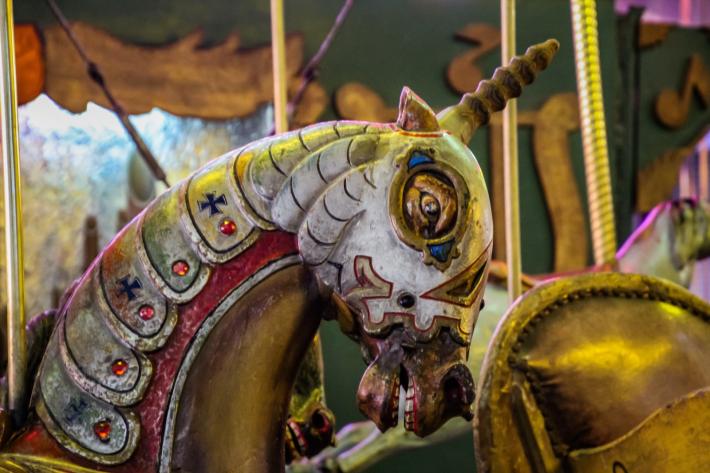 Carousel Horse. © Diane Allison, 2021. 