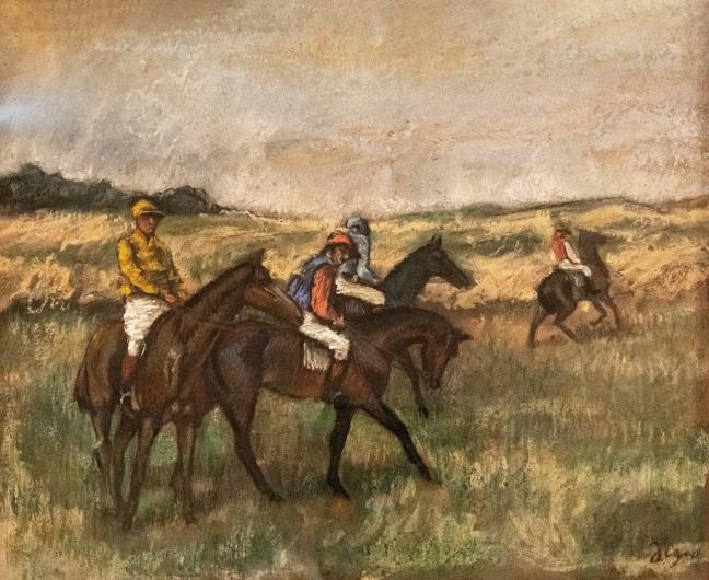 Edgar Degas, Before the Race, 1882-1884