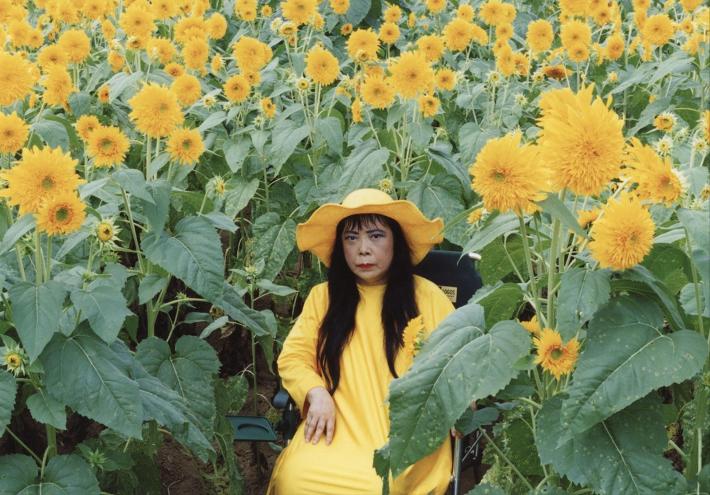 PHOTO BY YUSUKE MIYAZAKI. © YAYOI KUSAMA 2021. Kusama in Flower Obsession.
