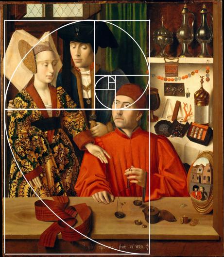 Petrus Christus, A Goldsmith in his Shop, 1449. Oil on oak panel.