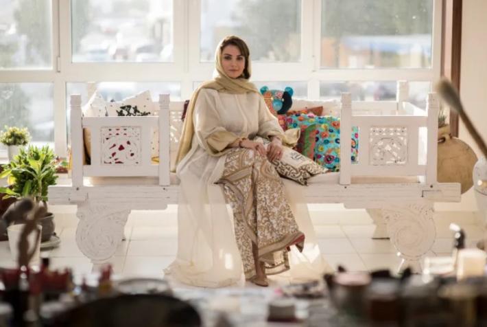 Omani artist Alia Al Farsi. Image courtesy of Alia Al Farsi.